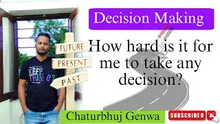 How hard is it for me to take any decision? #decisionmaking #decision #lifelessons #life #improve