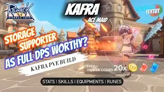 Ragnarok Mobile | Kafra - Ace Maid (Full PVE build) 