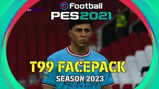 Facepack t99 Patch PES 2021 - Season 2023