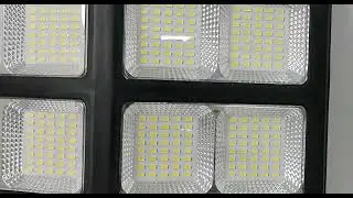 RELYARD 400W 500W Outdoor All-In-One Solar Power LED Street Light With Motion Sensor