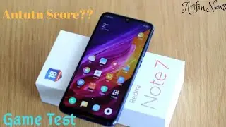Redmi Note 7 unboxing, antutu score, gaming test