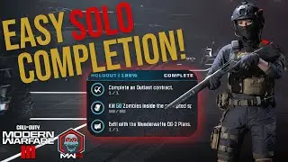 EASY Tier 4 Holdout Mission Completion for Act 3 | Call of Duty MW3 Zombies