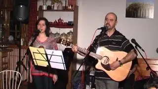 Puiu Cretu & Andreea Uta - Blowin' in the wind(Live in Green Tea)