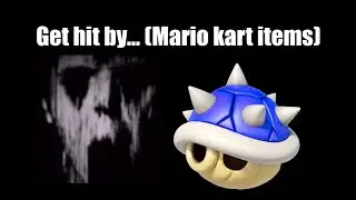 Mr.incredible becoming uncanny: you get hit by Mario kart items