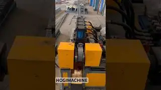 HOGI CNC flat iron Hoop machine clamping machine 80-8mm 100-8mm customized 