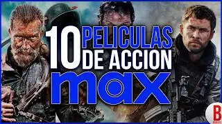 TOP 10 Mejores PELÍCULAS de ACCIÓN en MAX (HBO)