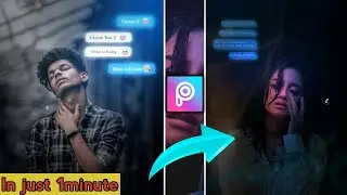 I Miss You Photo Editing PicsArt | Instagram Trending Photo Editing Tuitorial - Ss Editing Zone