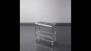 Zodiac Aerospace Folding Trolley