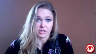 Apparently Ronda Rousey loves MiddleEasy as much as we love her