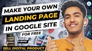 How to create Landing Page for Free for Ebook in Google sites | फ्री में लैंडिंग पेज कैसे बनाएं |