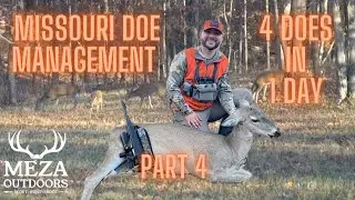 Missouri Deer Hunt | Doe MANAGEMENT on The Farm!!!