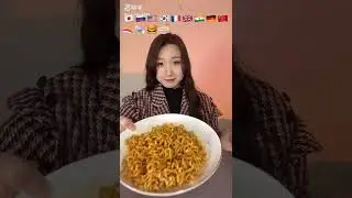 CHINESE GIRL EATING DIFFERENT COUNTRY'S FOOD | 