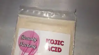 KOJIC ACID - A Must Have for Cream, Lotion, Soap , Serum Making !