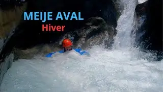 Canyon de la Meije Aval - Bains à remous naturels !!! - Canyoning La Grave - écrins - Automne - 2022