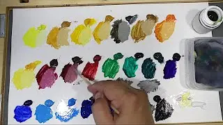Краски из необычных пигментов для живописи