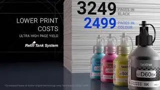 Efficiency Engineered with Brother’s latest A3 Refill Ink Tank Printer Series