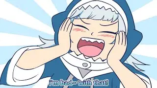 GURA say ARA ARA !? | Gawr Gura / Hololive animation