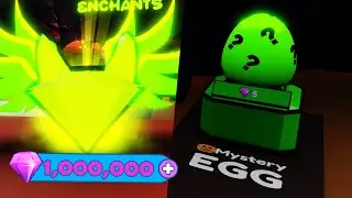 I Spent 1,000,000 Gems Hatching the HALLOWEEN MYSTERY EGG in Mining Simulator 2!