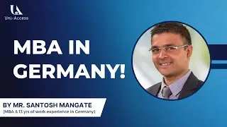 MBA in Germany! ! By Mr. Santosh Mangate #mbaingermany #mba #studyingermany