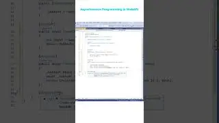 Asynchronous Programming in WebAPI  