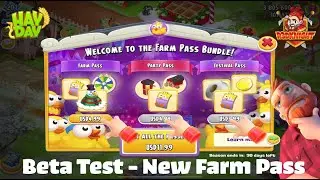 Hay Day Beta Test - New Farm Pass Bundles