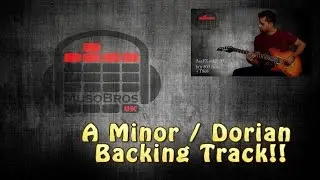 A Minor / Dorian Guitar Backing Track