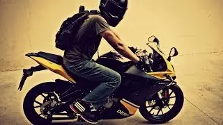 Bandit Fighter Helmet with Tinted Visor Video |HD|