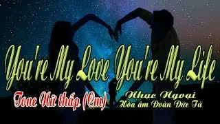 karaoke You're My Love You're My Life, nhạc ngoại, hòa âm Đoàn Đức Tú, giọng Nữ thấp
