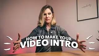 how I made my channel's INTRO video