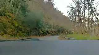 Great Back Roads trip on NC 215 Near Sunburst Falls...Nov 2024...RP series