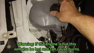 How to Refill Engine Coolant / Antifreeze in Audi A3 2024 shown, similar for 2007-2024 minor changes