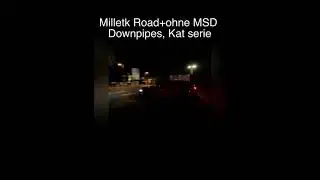Loud RS6 my new Exthaust Milltek Road+ series Kat and VSD vs my old Exhaust Friedrich Motorsport.