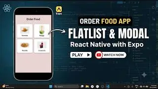 React Native FlatList & Modal Tutorial: Build a Complete Food App 🚀