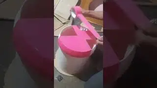 simple way to make drums #craftideasdiy #craft