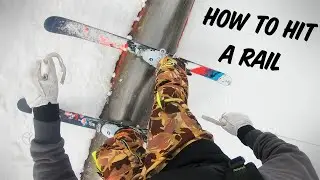How To Hit A Rail On Skis