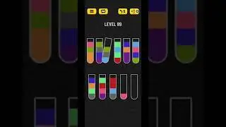 Water sort puzzle level 89