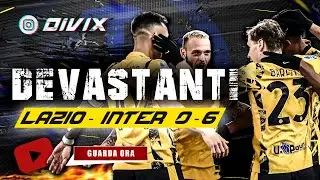 LAZIO-INTER 0-6: Prova di forza mostruosa