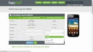 How To Unlock Samsung Galaxy W by Unlock Code