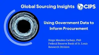 Using Government Data to Inform Procurement - Global Sourcing Insights | CIPS