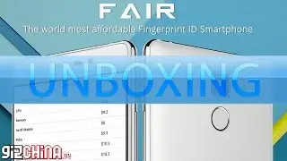 UMi Fair Unboxing - Allegedly the world cheapest fingerprint scanner phone