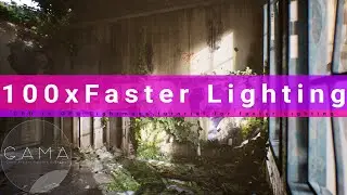 Unreal Engine GPU Lightmass Tutorial Build Lighting 100 Times Faster!!!
