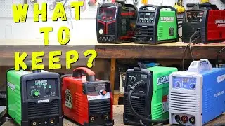 Miller, Lincoln, Harbor Freight Welder, YesWelder: Going from 9 WELDERS to 3!