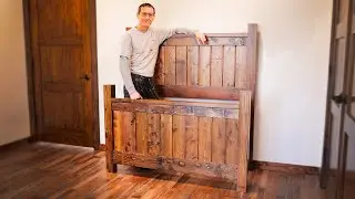 How To Build a Farmhouse Headboard