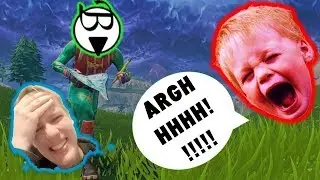 NEJVĚTŠÍ RAGE KID VE FORTNITE!!!!