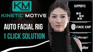 FACIAL MOCAP SOLUTION | Kinetic Facial Rig | Daz and CC3+ Support