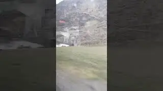 сброс воды на хранилище