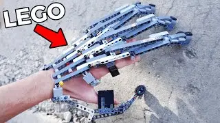 I Made LEGO Mechanical EXO SUIT Hands...