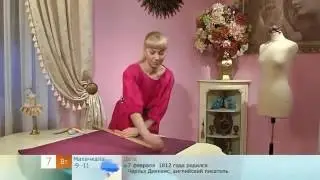 Кройка и шитье юбки с запахом за час для начинающих