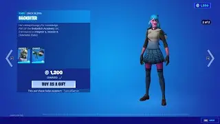 *NEW* *GRISABELLE* SKIN! - Fortnite Item Shop! - 10/24/21