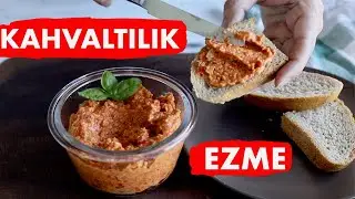 BU KAHVALTILIĞI ÇOK SEVECEKSİNİZ - PARMAK YEDİREN KAHVALTILIK EZME TARİFİ - KAHVALTILIK TARİFLER